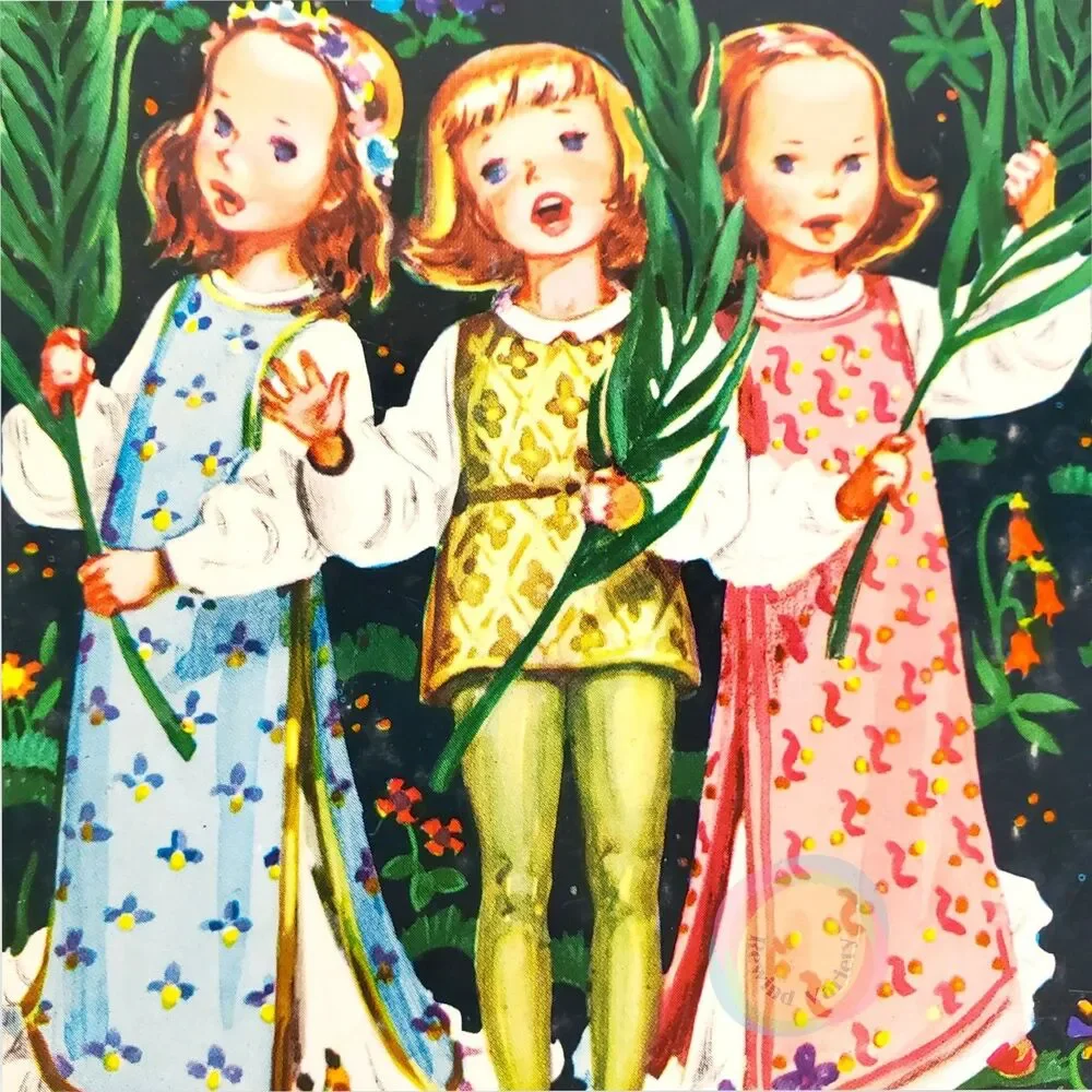 Vintage 1974 A Little Golden Book of Hymns Corinne Malvern